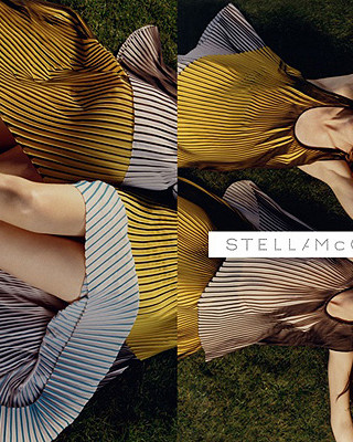 Наталья Водянова и Мариякарла Босконо в кампании Stella McCartney