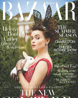 Фото 48835 к новости Хелена Бонем Картер на страницах Harper’s Bazaar