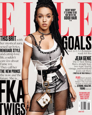 Фото 50179 к новости FKA Twigs в журнале ELLE