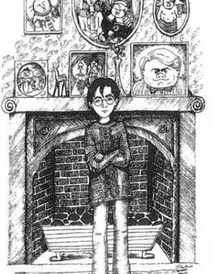 Фото 51178 к новости Герои книг про Гарри Поттера глазами Джоан Роулинг