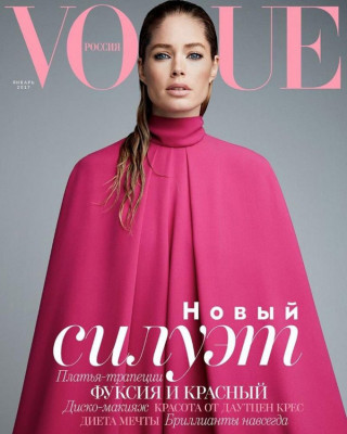 Фото 54008 к новости Даутцен Крус в российском Vogue