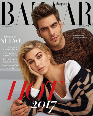 Фото 54082 к новости Хейли Болдуин в Harper’s Bazaar