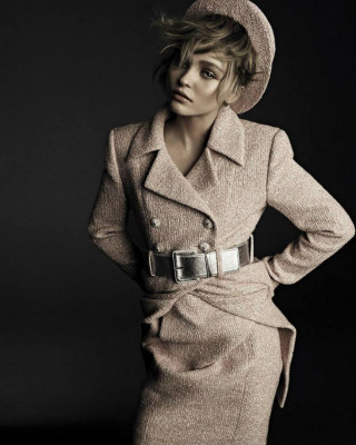 Фото 56192 к новости Лили-Роуз Депп в итальянском Vogue 