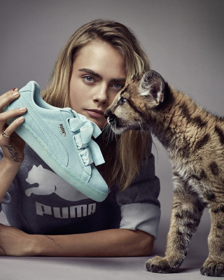 Фото 56750 к новости Кара Делевинь специально для PUMA