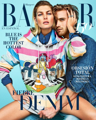 Фото 57241 к новости Джессика Харт на страницах Harper’s Bazaar