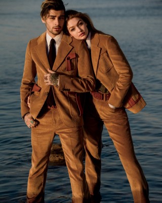 Фото 58855 к новости Джиджи Хадид и Зейн Малик на страницах американского Vogue 