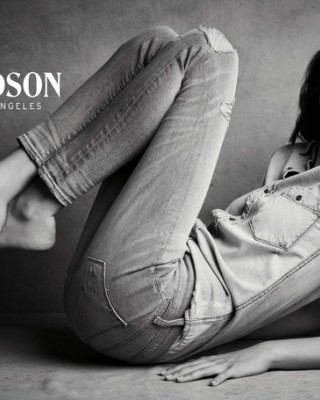 Кайя Гербер в рекламе Hudson Jeans