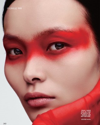 Линг Лю в китайском Vogue