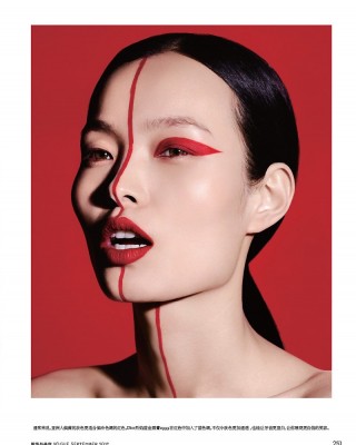 Линг Лю в китайском Vogue