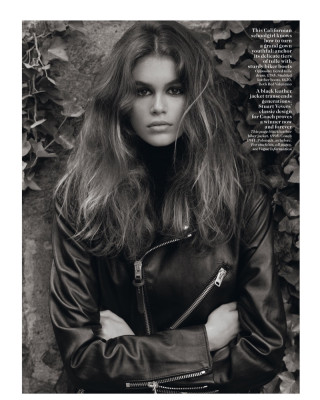 Фото 60246 к новости Кайя Гербер в британском Vogue