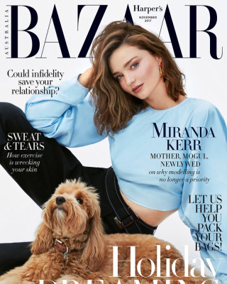 Фото 60907 к новости Миранда Керр в австралийском Harper’s Bazaar