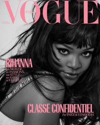 Фото 62174 к новости Рианна в парижском Vogue