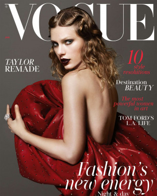 Фото 62643 к новости Тейлор Свифт на обложке британского Vogue