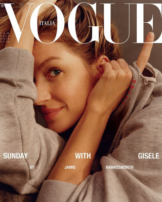 Фото 63954 к новости Жизель Бюндхен на страницах итальянского Vogue