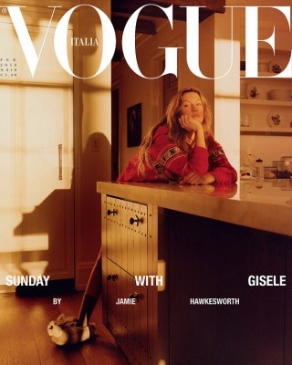 Фото 63955 к новости Жизель Бюндхен на страницах итальянского Vogue