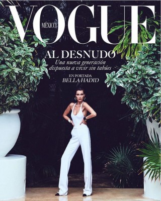 Фото 66413 к новости Белла Хадид в мексиканском Vogue