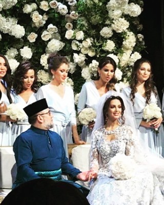 Фото 68676 к новости «Мисс Москва-2015» стала женой короля Малайзии