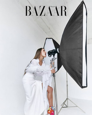 Фото 69759 к новости Алессандра Амбросио снялась для вьетнамского Harper's Bazaar