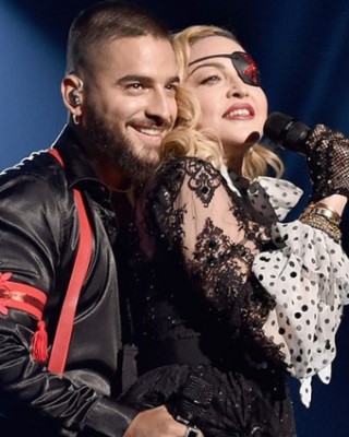 Мадонна и Maluma