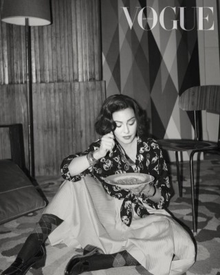 Фото 70198 к новости Мадонна снялась в стильном фотосете для Vogue