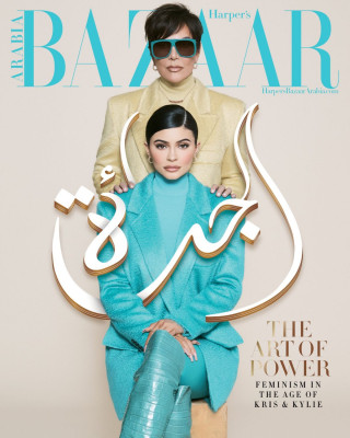 Фото 70947 к новости Кайли Дженнер с мамой и дочкой снялась для Harper’s Bazaar