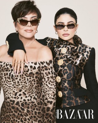 Фото 70950 к новости Кайли Дженнер с мамой и дочкой снялась для Harper’s Bazaar