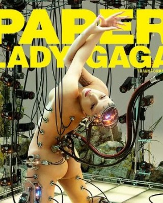 Фото 72086 к новости Певица Леди Гага снялась в фотосессии для журнала Paper