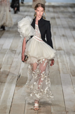 Abby Champion - Alexander McQueen Spring/Summer 2020 Fashion Show in Paris