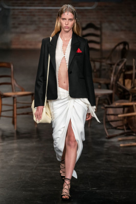 Abby Champion - Khaite Spring/Summer 2020 Fashion Show in New York