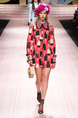 Dolce & Gabbana Spring/Summer 2019 Fashion Show in Milan