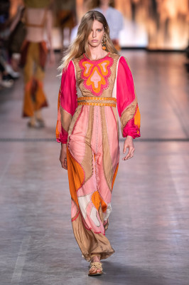 Abby Champion - Alberta Ferretti Spring/Summer 2020 Fashion Show in Milan