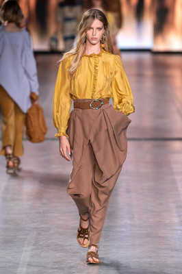 Abby Champion - Alberta Ferretti Spring/Summer 2020 Fashion Show in Milan
