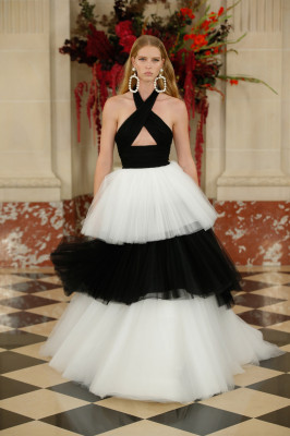 Abby Champion - Carolina Herrera Spring/Summer 2022 Fashion Show in New York
