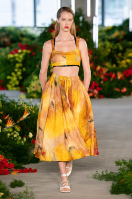 Abby Champion - Jason Wu Spring/Summer 2022 Fashion Show in New York