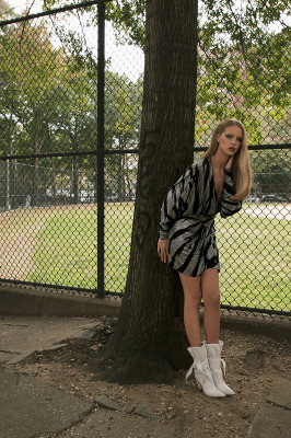 Abby Champion - Alexandre Vauthier Spring/Summer 2021