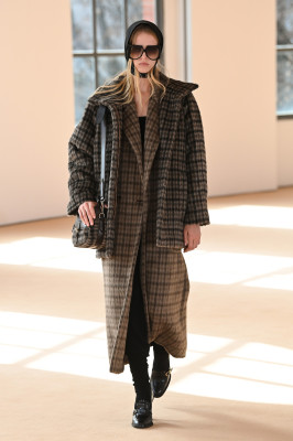 Abby Chamapion - Max Mara Autumn/Winter 2021 Fashion Show in Milan