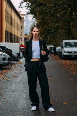 Abby Champion - Fashion Week Street Style