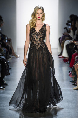 Abby Champion- Tadashi Shoji Autumn/Winter Fashion Show in New York