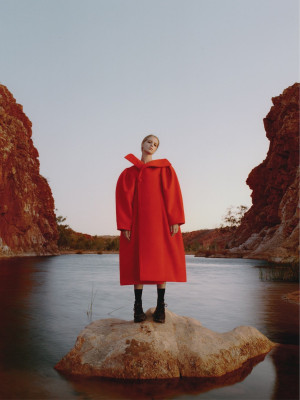Abby Champion - Vogue Ukraine January 2020