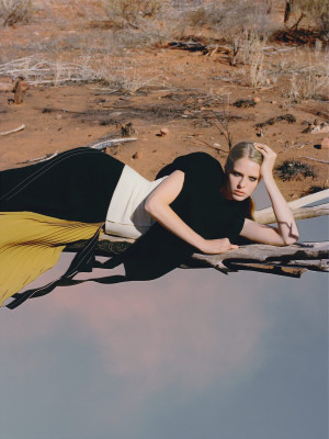 Abby Champion - Vogue Ukraine January 2020