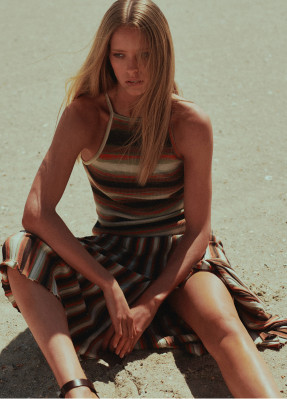 Abby Champion - Massimo Dutti Spring/Summer 2022 Collection
