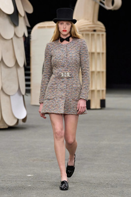 Abby Champion - Chanel Spring 2023 Couture Fashion Show in Paris
