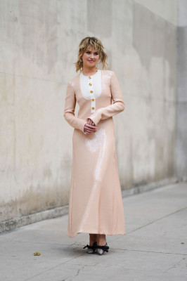 Debby Ryan-Giambattista Valli Fashion Show in Paris