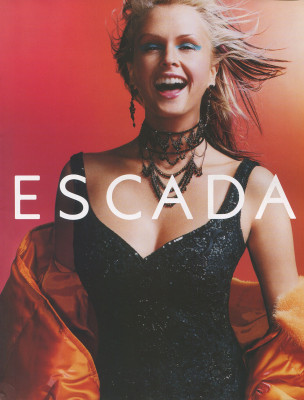 Kylie Bax for Escada