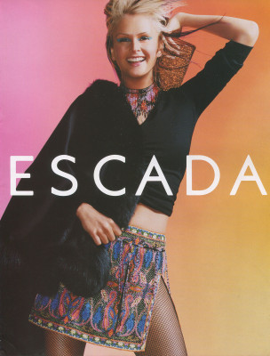 Kylie Bax for Escada