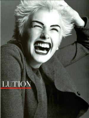 Kylie Bax ~ Vogue Italia July 1996 by Steven Meisel