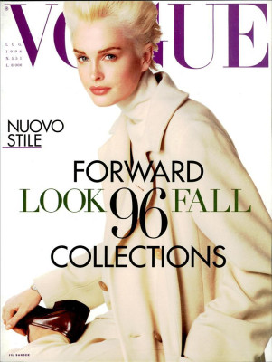 Kylie Bax ~ Vogue Italia July 1996 by Steven Meisel