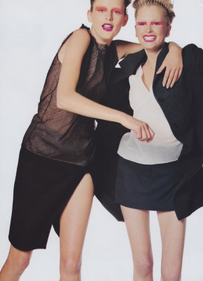 Kylie Bax, Stella Tennant & Karen Elson ~ US Vogue September 1997 by Steven Meis