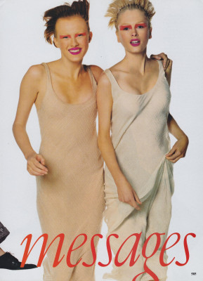 Kylie Bax, Stella Tennant & Karen Elson ~ US Vogue September 1997 by Steven Meis