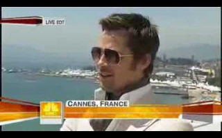 Brad Pitt Interview with Ann Curry at Cannes